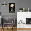 Art mural en verre épique «Dark Rose Arrangement 1» par Emma Caroline, 16 po x 24 po-450837966