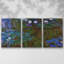 3 nymphéas, 3 pièces-572379771-572379772