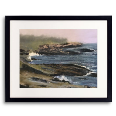 Misty Morning Print by Dina Gardner