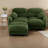 Compression Cozy Chenille Sectionals, Modern Modular Ottoman For Home