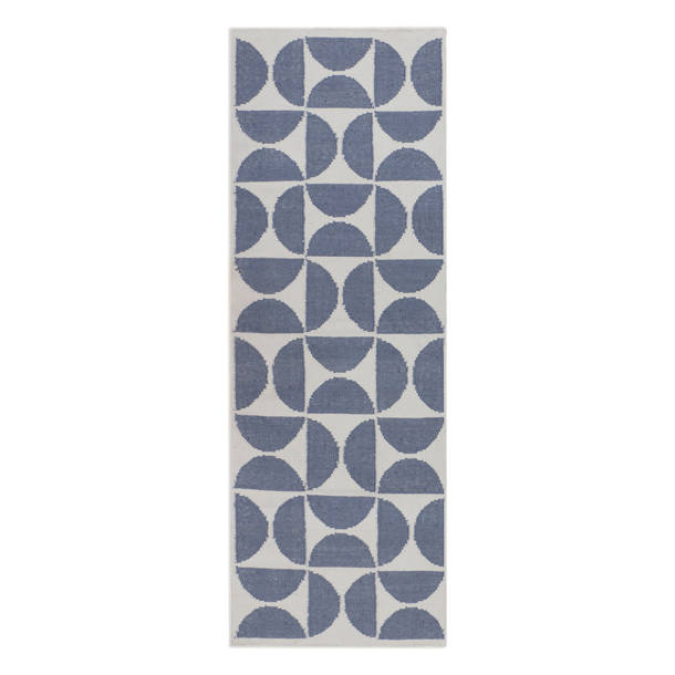 LOOMY Recycled P.E.T. Geometric Indoor/Outdoor Rug | Wayfair