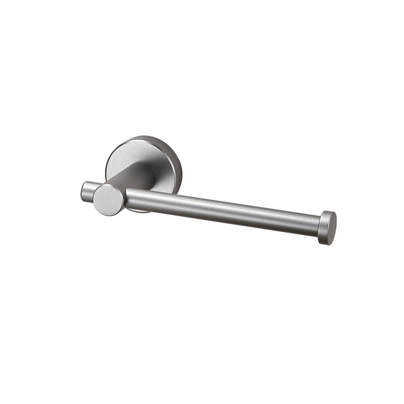 Porte-papier hygiénique mural en aluminium Topcraft, Gris pistolet