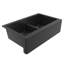 Ensemble d'évier de cuisine à double cuve à tablier frontal tablier frontal 34 po x 21 1/4 po Karran-49947601