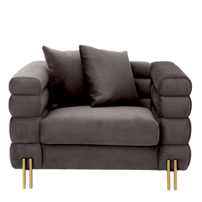 York Upholstered Barrel Chair