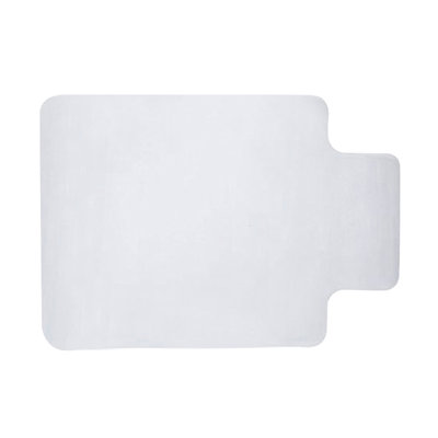 Convex flat bottom PVC chair mats