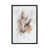 Toile avec cadre gris