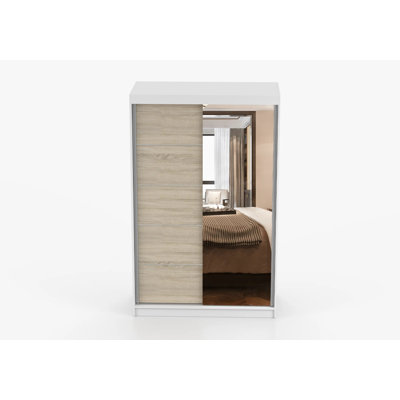 Tashun 2 Door Laminate Wardrobe