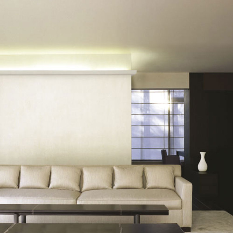 4-3/8 in x 3 in x 78-3/4 in Primed White Plain Polyurethane Crown Moulding
