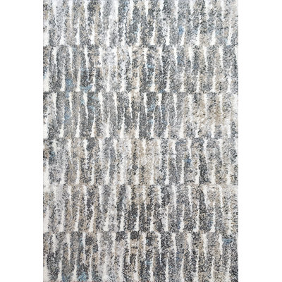 Ciera Geometric Grey Area Rug