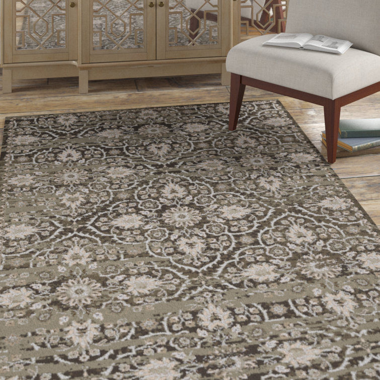 Cooksville Wool Damask Indoor Rug
