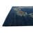 Square Noell Navy Blue Rug