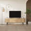 Gentle Modern TV Stand with Storage Cabinets Sliding Doors 180cm