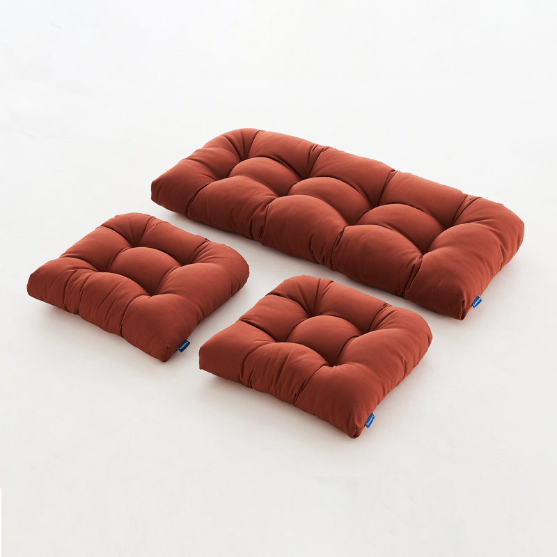 Outdoor 4'' Seat Cushion, Brick