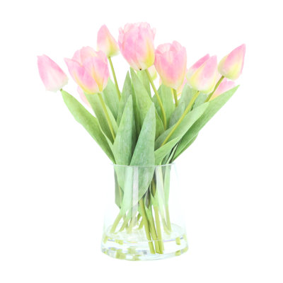 Faux Floral in Vase