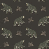 Roaming Black Bear - Wallpaper