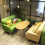 Banc rembourré Simple Retro Cafe-100509914