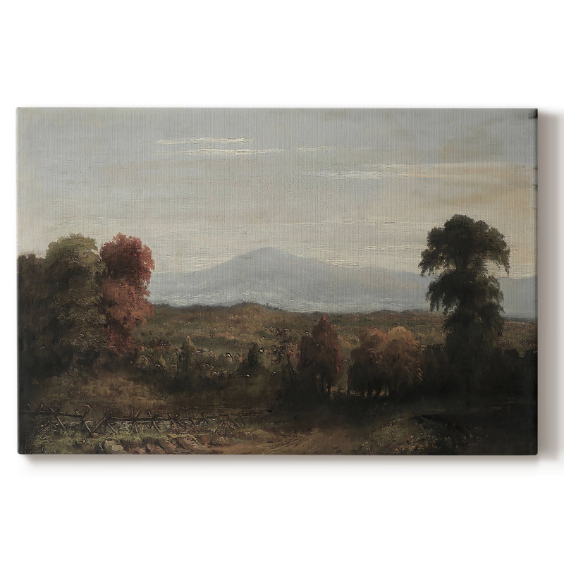 Paysages rétro-CDLIX -Galerie enveloppée Cavas, 8 x 12