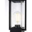 Lampadaire d'extérieur 6,5 pouces noir Mogensen
