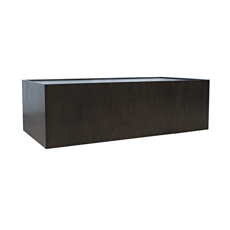 Table basse Nicci Hewitt, Bois brun foncé