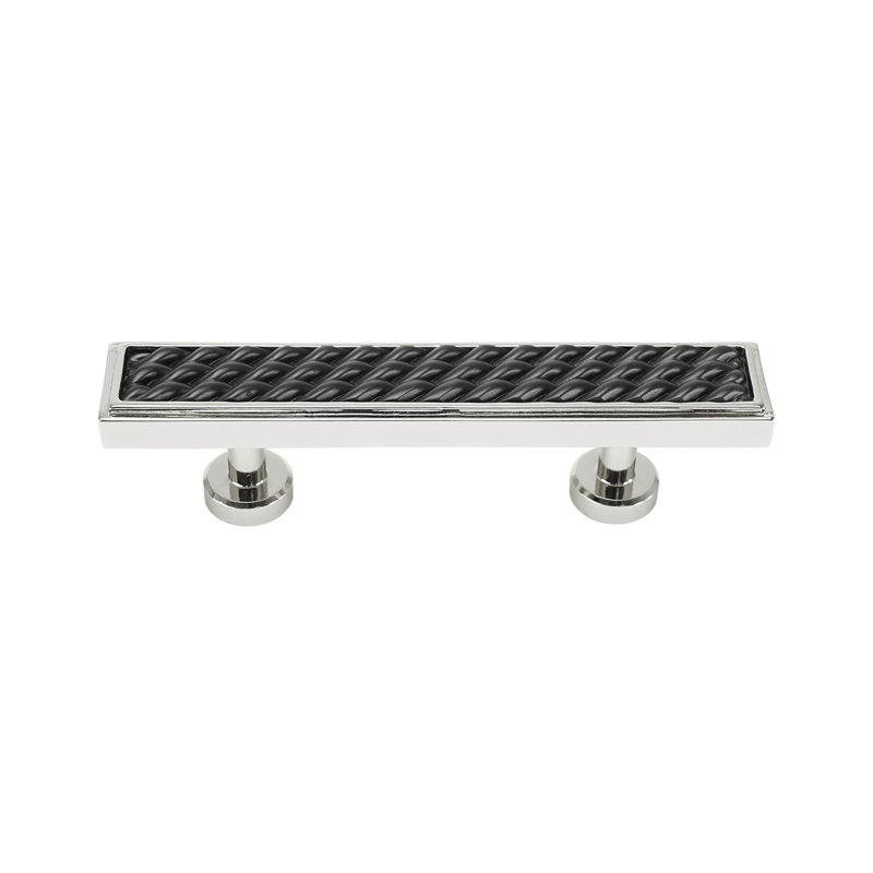 Spectra Waves 3" center to center pull, 3 Inch, Chrome/Black