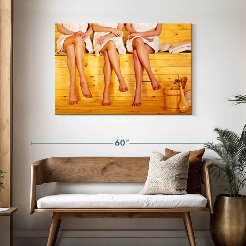 Kerrick Sauna Women, H 30 po x l 45 po