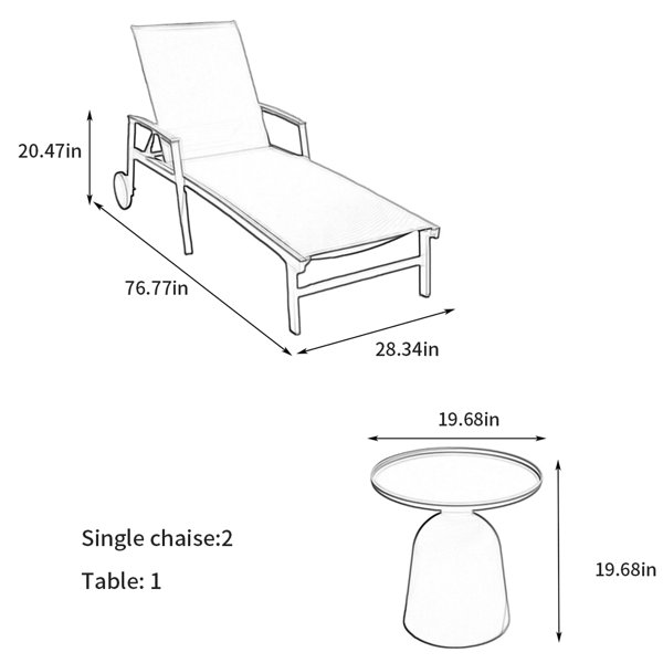 Dimensions du produit