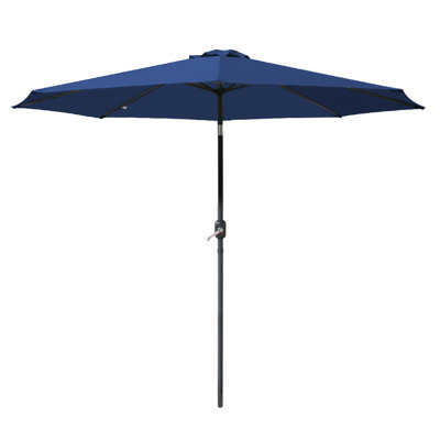 Antibes 2.7m Traditional Parasol Blue
