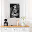 Dog Reading Newspaper Vintage Dog Wall Art Print 1 Piece Wrapped Canvas Wall Art-1999016412