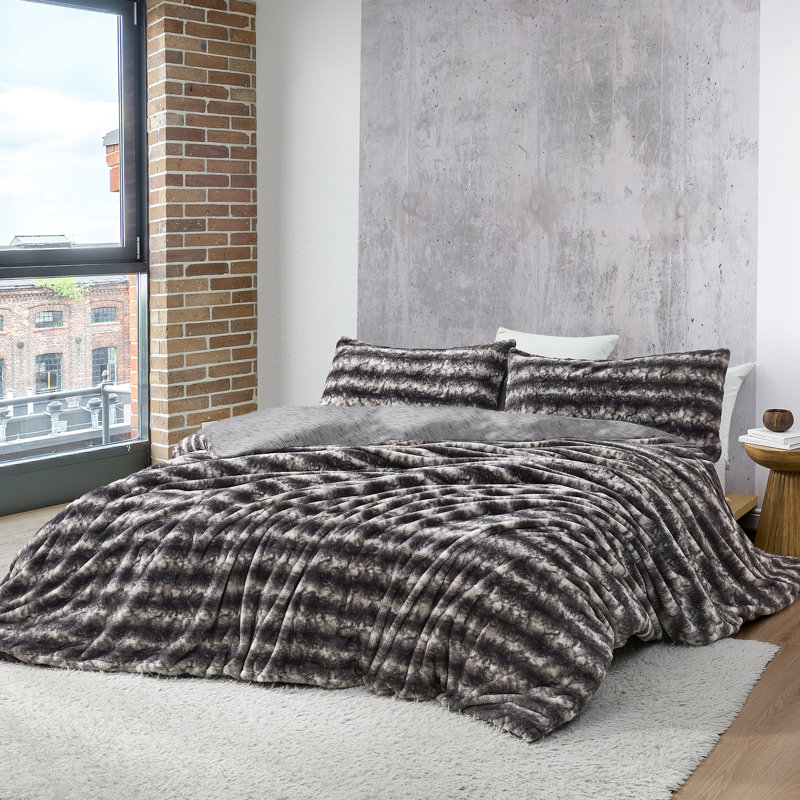 Ensemble de housse de couette Coastal Storm - Coma Inducteur, Housse de couette pour grand lit et 2 taies décor