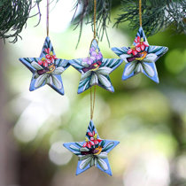 Wayfair  Star Wood Christmas Ornaments You'll Love in 2024