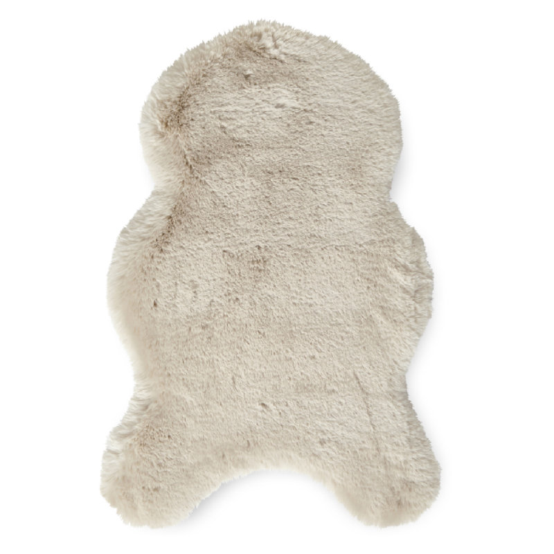 Lehi area rug Table Tufted Sheepskin Beige, Novelty 60 x 90cm