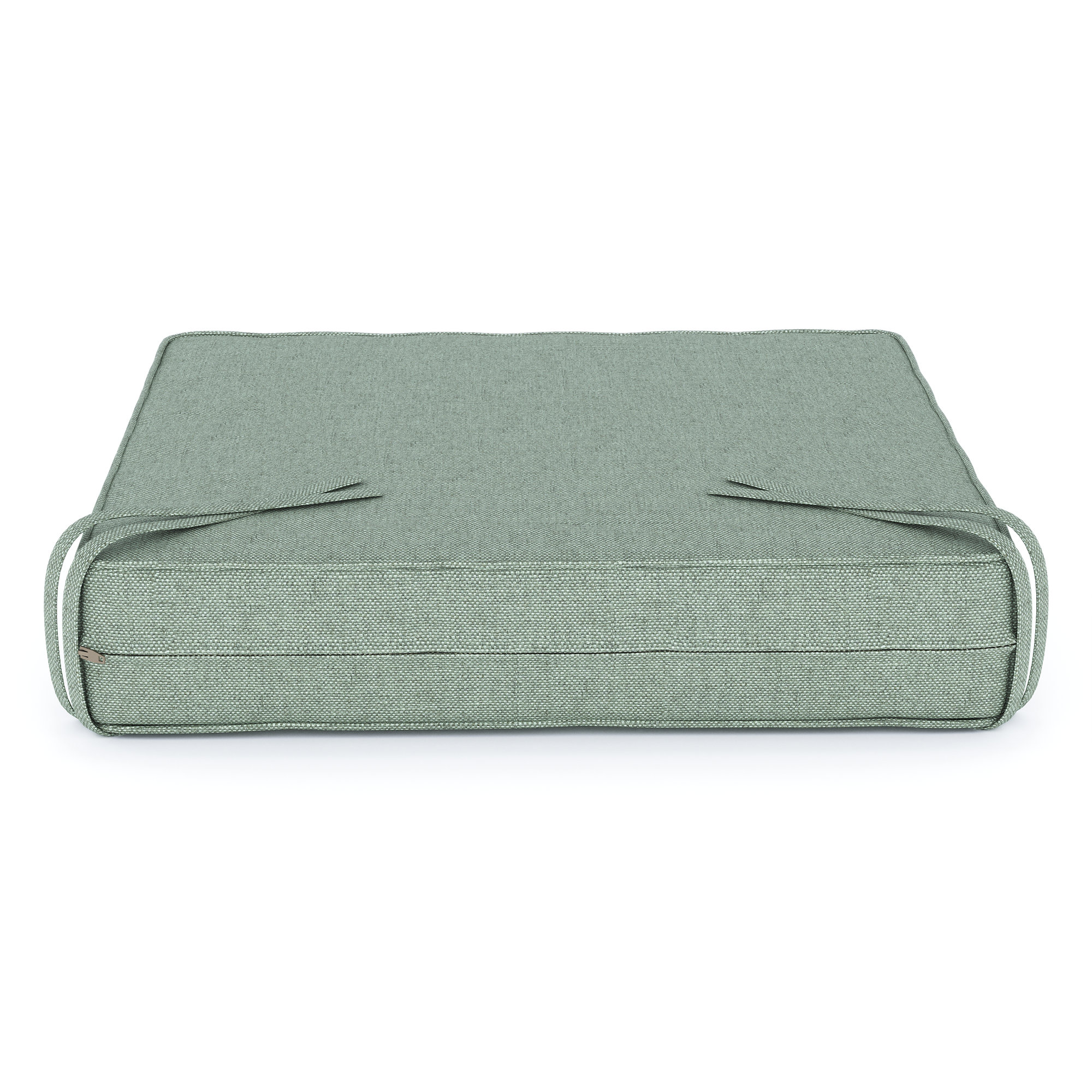Sunbrella® Outdoor Dining Chair Seat Cushion, Canvas Spa Sunbrella® Canvas, 17" W x 17" D