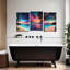 3 Piece Wrapped Canvas Print-1061737035