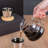 Pour Over Coffee Maker Kit With Portable Carrying Case, Dripper, Gooseneck Kettle, Glass Server, And Manual Coffee Grinder For Home And Outdoor Use