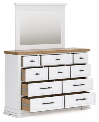 Commode et miroir Ashbryn