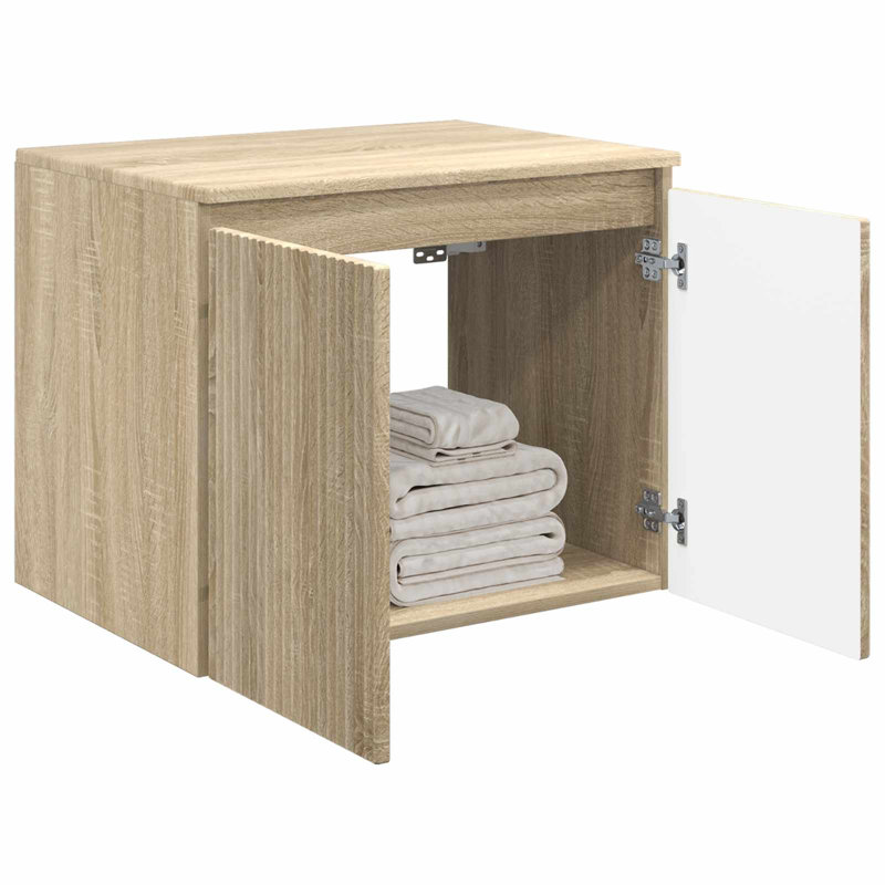 Bathroom Cabinet, Sonoma Oak