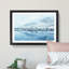 Snowy Mountain In Iceland - Single Picture Frame Painting on MDF-56705466-56705467