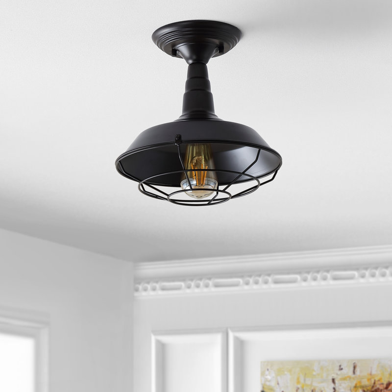 Saldana Semi Flush Mount, Oil Rubbed Bronze
