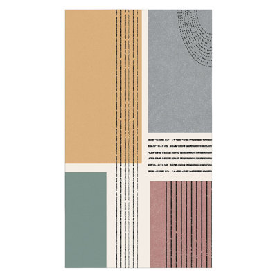 Sheila Wenzel-Ganny Modern Geo Design Tablecloth