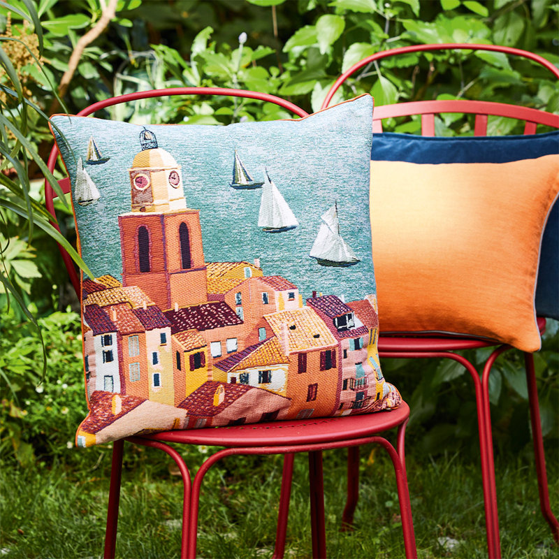 MISTRAL Square Pillow Cover & Insert