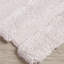 Tapis pour salle de bain 21 po x 34 po, motif rayé, doux, teint, envers antidérapant, rayure lavable pour objet de salle de bain, construction, dossier, accessoire de machine