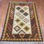 Kilim en laine tissé à la main