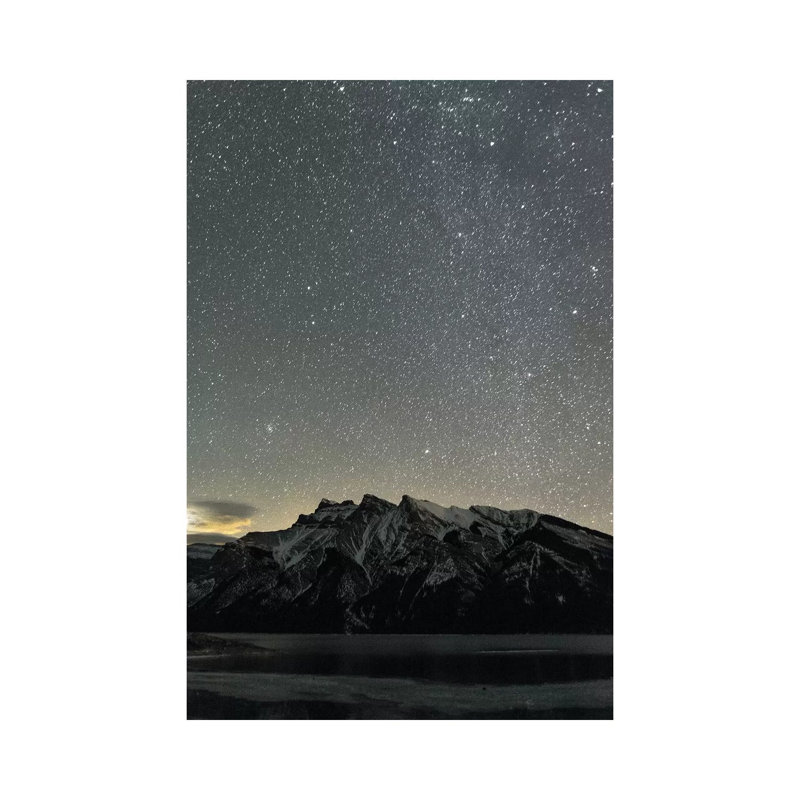 Lake Minnewanka, Alberta I by Luke Anthony Gramme - Wrapped Canvas Print, 20.32 cm H x 30.48 cm W
