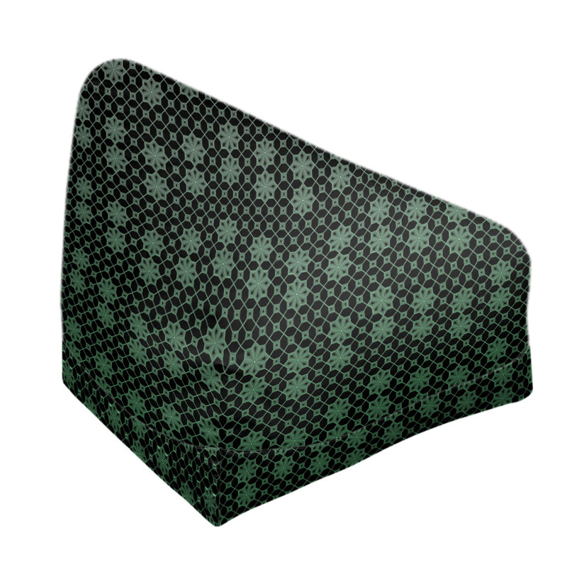 Fauteuil à billes standard & Leffel, Pas de bourre, H 120 po x l 31 po x P 60 po, Noir / Vert