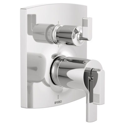 Kintsu® TempAssure® Thermostatic Valve with Integrated 6-Function Diverter Trim