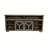 65.3" TV Stand with LED light strips and Iron mesh barn door-2020926004