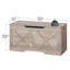 Coffre de rangement 39,4 po, coffre de rangement pour couvertures, coffre d'appoint-222297841