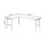 70.87"Walnut L-Shaped Solid Wood desk-108679352-108679355