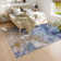 Abstract Tribal Washable Area Rug – Modern Non-Slip Carpet for Living Room, Bedroom & Entryway – Soft & Stain-Resistant Floor Mat