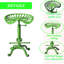 Tabouret de bar pivotant à hauteur ajustable Elinna-171925077